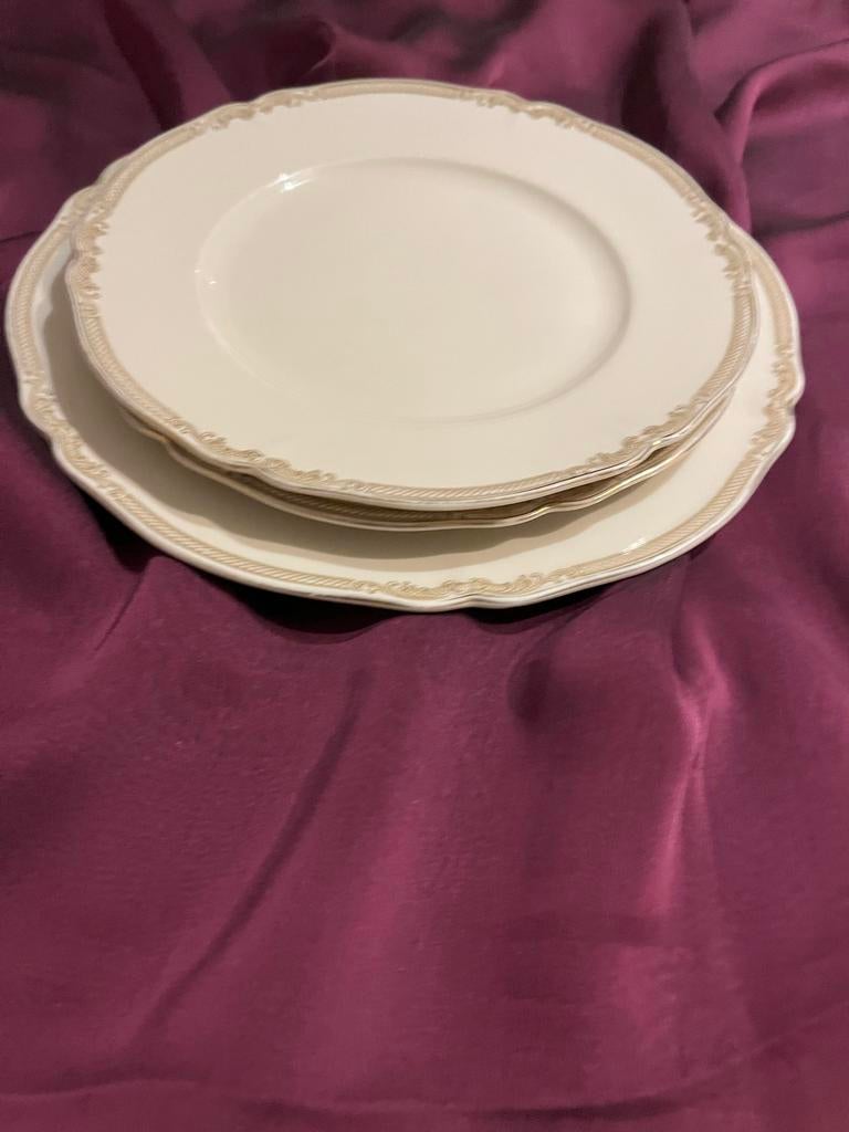 Bavaria Vintage Borden Set, Gebruikt, Ophalen of Verzenden, Bord(en), Overige stijlen