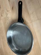 Fissler koekenpan 18-10 geschikt voor oa inductie, Ophalen of Verzenden, Zo goed als nieuw, Rvs, Koekenpan of Braadpan