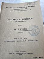 1932 flora van Suriname A  Pulle, Antiek en Kunst, Ophalen of Verzenden
