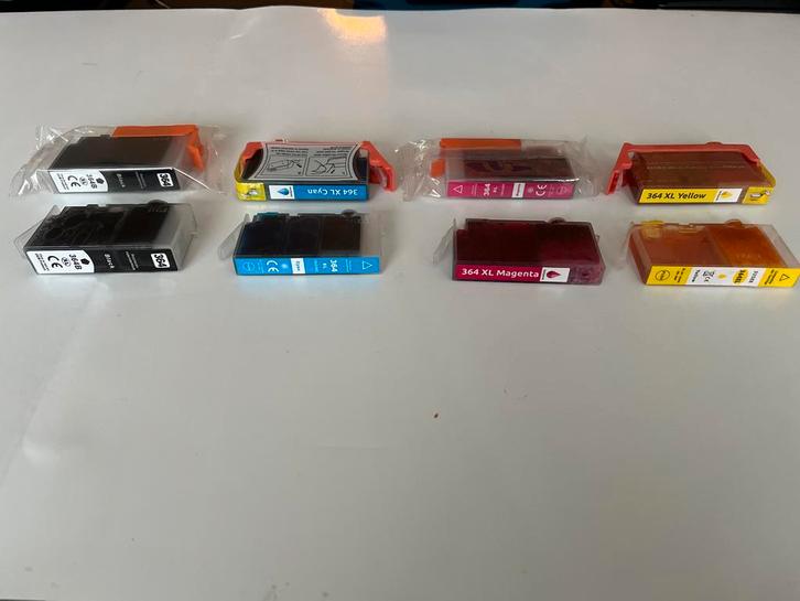 2 setjes HP 364 XL compatible inktpatronen, Computers en Software, Printerbenodigdheden, Zo goed als nieuw, Cartridge, Ophalen