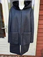 Giacomo The Jacket jas 2-zijdig Imitatie Bont Lammy mt XL, Zwart, Maat 46/48 (XL) of groter, Ophalen of Verzenden, Zo goed als nieuw