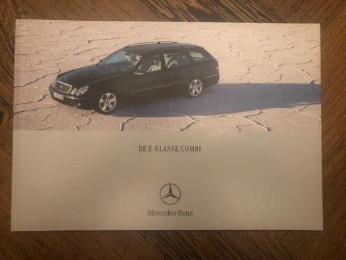Folder brochure Mercedes-Benz E-klasse combi 2004 S211, Boeken, Auto's | Folders en Tijdschriften, Nieuw, Mercedes, Ophalen of Verzenden
