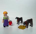 Playmobil Boerin met kalfjes - 4778, Ophalen of Verzenden, Zo goed als nieuw, Complete set