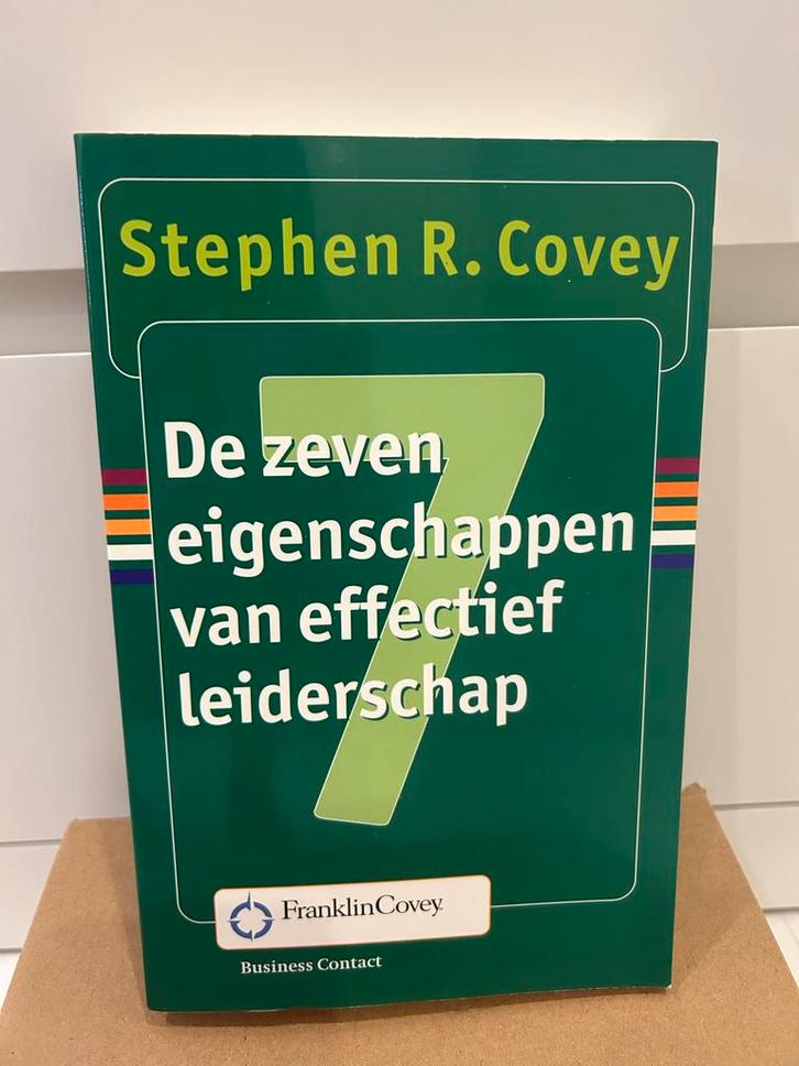 7 Eigenschappen Effectief Leiderschap - Covey, Boeken, Economie, Management en Marketing, Gelezen, Management, Ophalen of Verzenden