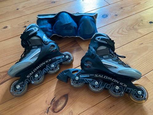 Salomon Skeelers DR70 met protective 3 pack maat 38 dames, Sport en Fitness, Skeelers, Gebruikt, Inline skates 4 wielen, Salomon