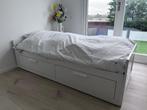Ikea bed met lades en onderschuifbed, Huis en Inrichting, 90 cm, Eenpersoons, Wit, Ophalen of Verzenden