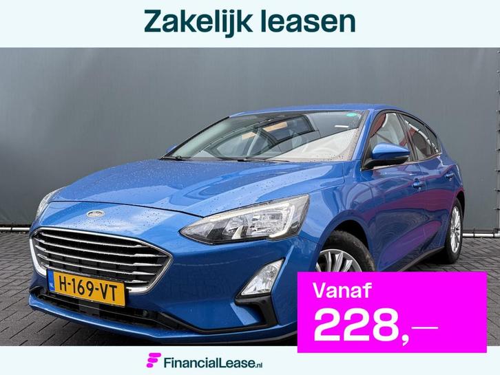 Ford Focus BWJ 2020 1.0 EcoBoost 126 PK Titanium Business AP, Auto's, Ford, Bedrijf, Lease, Financial lease, Focus, ABS, Airbags