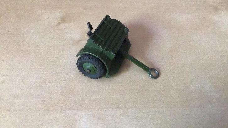 DINKY TOYS MUNITIE WAGEN TRAILER NETJES PAST DOOR BRIEVENBUS, Hobby en Vrije tijd, Modelauto's | 1:43, Gebruikt, Auto, Dinky Toys