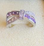 Amethist ring maat 18mm, 18 tot 19, Ut, Paars, Nieuw