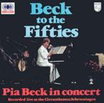DUBBEL LP PIA BECK TO THE FIFTIES LIVE MINT, Cd's en Dvd's, Vinyl | Jazz en Blues, Verzenden, 1980 tot heden, Zo goed als nieuw