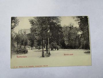 Ansichtkaart Rotterdam - Entree Park uitgave J.H.Schaefer beschikbaar voor biedingen