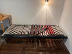 Elektrisch verstelbaar bed met lattenbodem 200x80, Huis en Inrichting, Ophalen, Gebruikt, Eenpersoons, 80 cm