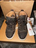 Louboutin Heren Schoenen Maat 40 - Compleet met Bon, Ophalen of Verzenden, Zo goed als nieuw, Bruin, Sneakers of Gympen