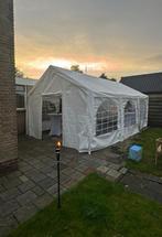 Partytent 4x6 meter, Tuin en Terras, Ophalen, Zo goed als nieuw, Minder dan 5 meter