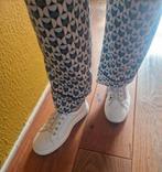 Z.g.a.n wit leren dames sneakers mt 41, Ophalen of Verzenden, Zo goed als nieuw, Wit, Sneakers of Gympen