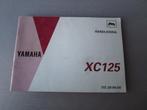 Yamaha XC125 handleiding instructieboekje, Ophalen of Verzenden, Yamaha