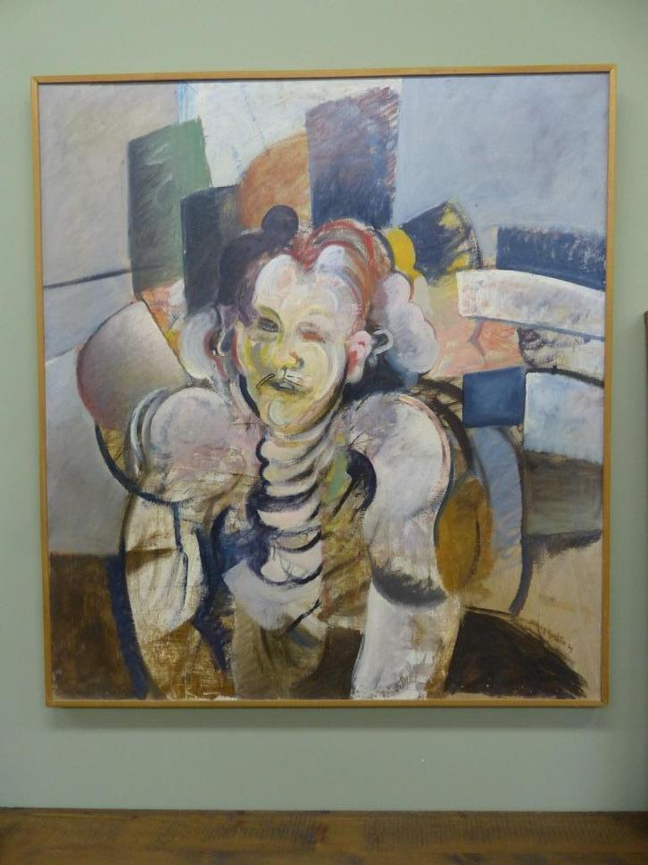 Olieverf schilderij van Martin Sjardijn 91,5 x 101,5 cm 1977, Antiek en Kunst, Kunst | Schilderijen | Modern, Ophalen