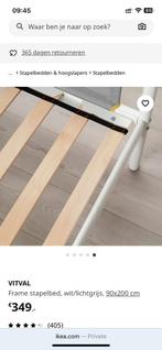 Ikea stapelbed, Huis en Inrichting, Slaapkamer | Stapelbedden en Hoogslapers, Ophalen, 90 cm, 160 tot 180 cm, Tweepersoons
