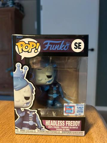 Funko Pop! NYCC exclusive 2024 Headless Freddy beschikbaar voor biedingen