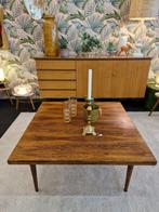 Vintage salontafel palissander Deens 70s, Ophalen, Gebruikt, 100 tot 150 cm, .