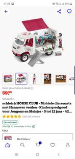 Schleich Mobiele Dierenarts met Hannover Veulen, Ophalen of Verzenden, Zo goed als nieuw, Jongen of Meisje
