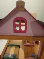 poppenhuis met meubilair, Kinderen en Baby's, Speelgoed | Poppenhuizen, Ophalen of Verzenden, Gebruikt