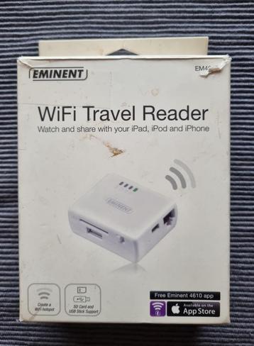 Eminent EM4610 WiFi Travel Reader WiFi versterker, met handl beschikbaar voor biedingen
