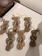 Riviera maison rattan kerst hangers of decoratie, Ophalen of Verzenden, Zo goed als nieuw