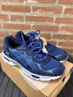 Asics gel nyc neon blue 43.5 running vintage rare New in box, Nieuw, Sneakers of Gympen, Asics, Verzenden