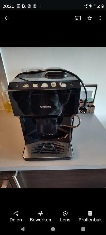 Siemens EQ 500 Classic met foutmelding (help) beschikbaar voor biedingen