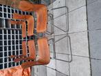 prachtige Thur op seat vintage pagholz schoolstoelen stapel, Huis en Inrichting, Ophalen, Gebruikt, Bruin, Vijf, Zes of meer stoelen