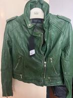 Groene Oakwood Leren Jas - Maat M, Maat 38/40 (M), Ophalen of Verzenden, Zo goed als nieuw, Jasje