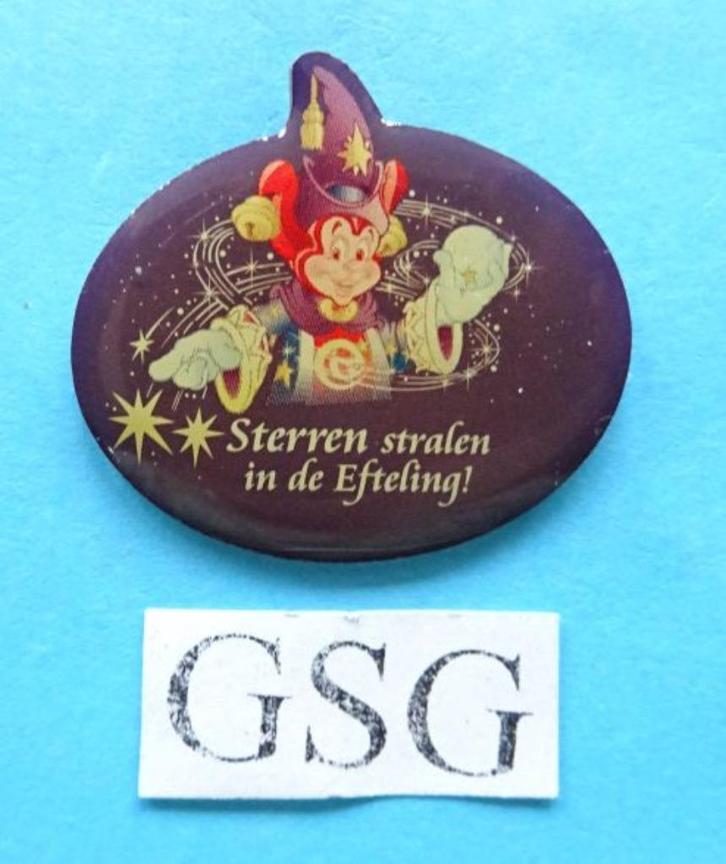Sterren stralen nr. EPP50944-02, Verzamelen, Efteling, Zo goed als nieuw, Button of Speldje, Ophalen