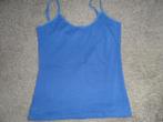 In goede staat verkerend hemdje, blauw, maat S, Kleding | Dames, Ondergoed en Lingerie, Verzenden, Blauw, Hemd