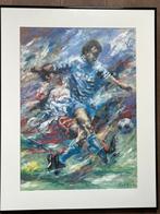 litho voetbal van Angelique van den Born, Ophalen