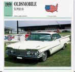 F2 autokaart oldsmobile super 88, Verzamelen, Ophalen of Verzenden, Zo goed als nieuw, Auto's