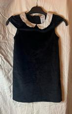 Zwarte jurk met kraag - Miss Mona Mouse - Maat 104, Ophalen of Verzenden, Zo goed als nieuw, Meisje