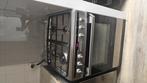 Inventum gasfornuis met oven en wokbrander, Witgoed en Apparatuur, Fornuizen, Zo goed als nieuw, Gas, Vrijstaand, 85 tot 90 cm
