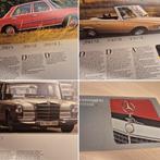 Rond 1975 Nederlands Mercedes 600 V8 450SLC 450SEL SL cabrio, Boeken, Ophalen of Verzenden, Zo goed als nieuw, Mercedes