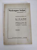 Verkregen hulpe | Ds. J. R. van Oordt, Ophalen of Verzenden, Zo goed als nieuw, Ds. J. R. van Oordt, Christendom | Protestants