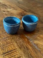 Eierdopjes blauw porto, Huis en Inrichting, Keuken | Servies, Ophalen, Zo goed als nieuw, Overige stijlen, Overige typen