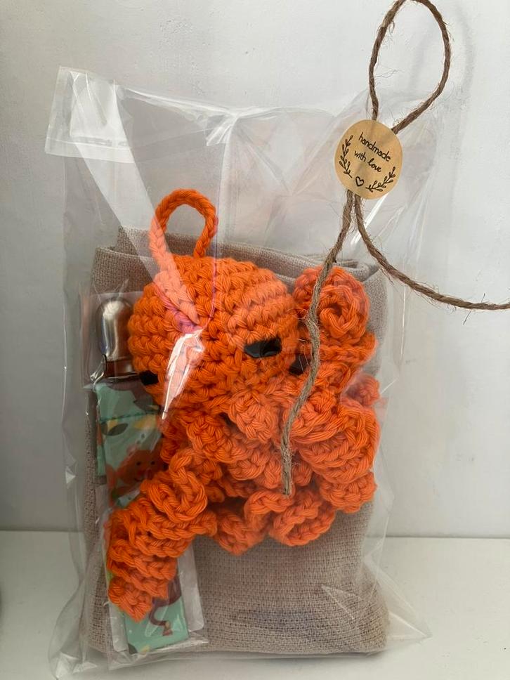 Kraampakketje octopus, Kinderen en Baby's, Kraamcadeaus en Geboorteborden, Nieuw, Ophalen