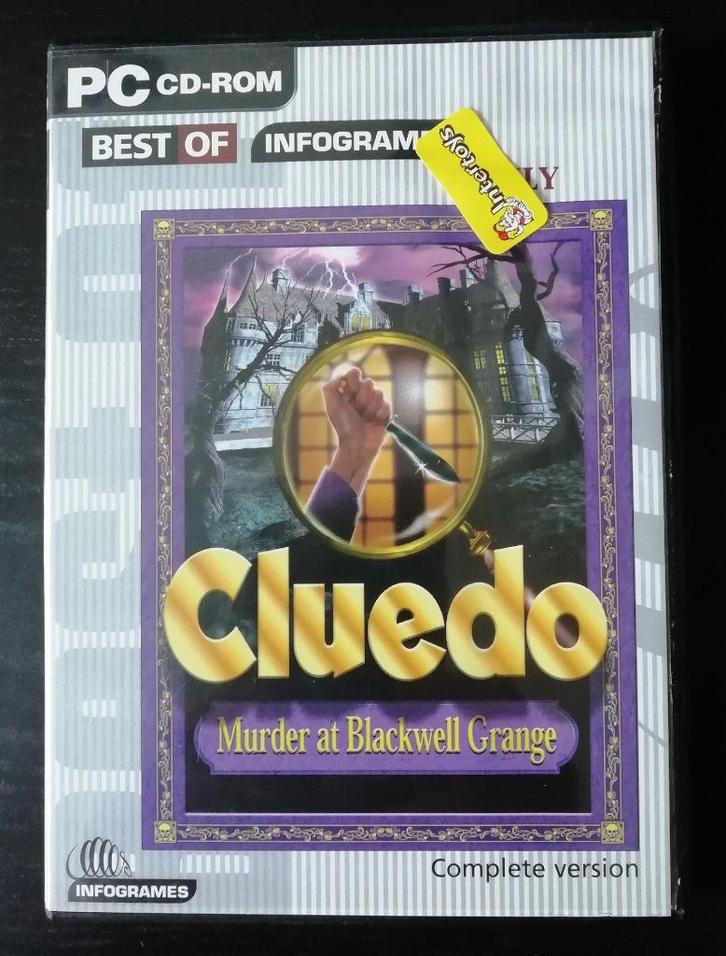 PC CD-ROM Cluedo Murder at Blackwell Grange., Spelcomputers en Games, Games | Pc, Zo goed als nieuw, Vanaf 3 jaar, Ophalen of Verzenden