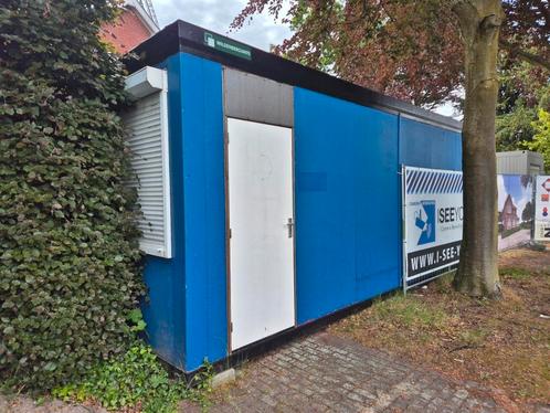 Woonunit 6x7m, badkamer, keuken, kantoorunit, bouwkeet, Doe-het-zelf en Verbouw, Bouwketen en Schaftketen, Zo goed als nieuw, Ophalen
