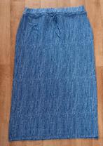 Lange rok blauw met print maat L/XL Nieuw MS mode, Kleding | Dames, Rokken, Nieuw, Blauw, Maat 42/44 (L), Ophalen of Verzenden