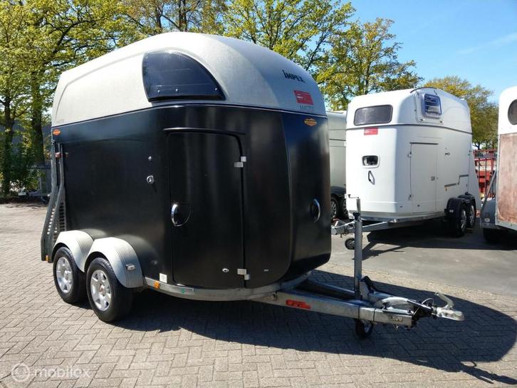 Mooie polyester Bockmann MASTER met aluminium vloer., Dieren en Toebehoren, Paarden en Pony's | Trailers en Aanhangwagens, Gebruikt