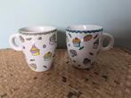 Koffie kopjes - set van 2, Ophalen of Verzenden, Zo goed als nieuw, Overige stijlen, Kop(pen) en/of Schotel(s)