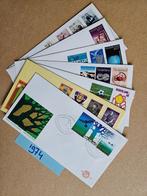 FDC JAAR 1974 - BIJNA COMPLEET - 7 EERSTE DAG ENVELOPPEN, Ophalen of Verzenden, Onbeschreven, Nederland