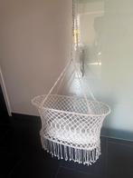 Witte Macrame hangwieg van hippe schommels, Ophalen of Verzenden, Zo goed als nieuw