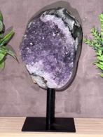 Amethist op standaard - 760 gram, Ophalen of Verzenden, Mineraal